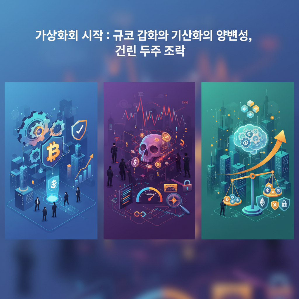 가상화폐 시장 분석 이미지